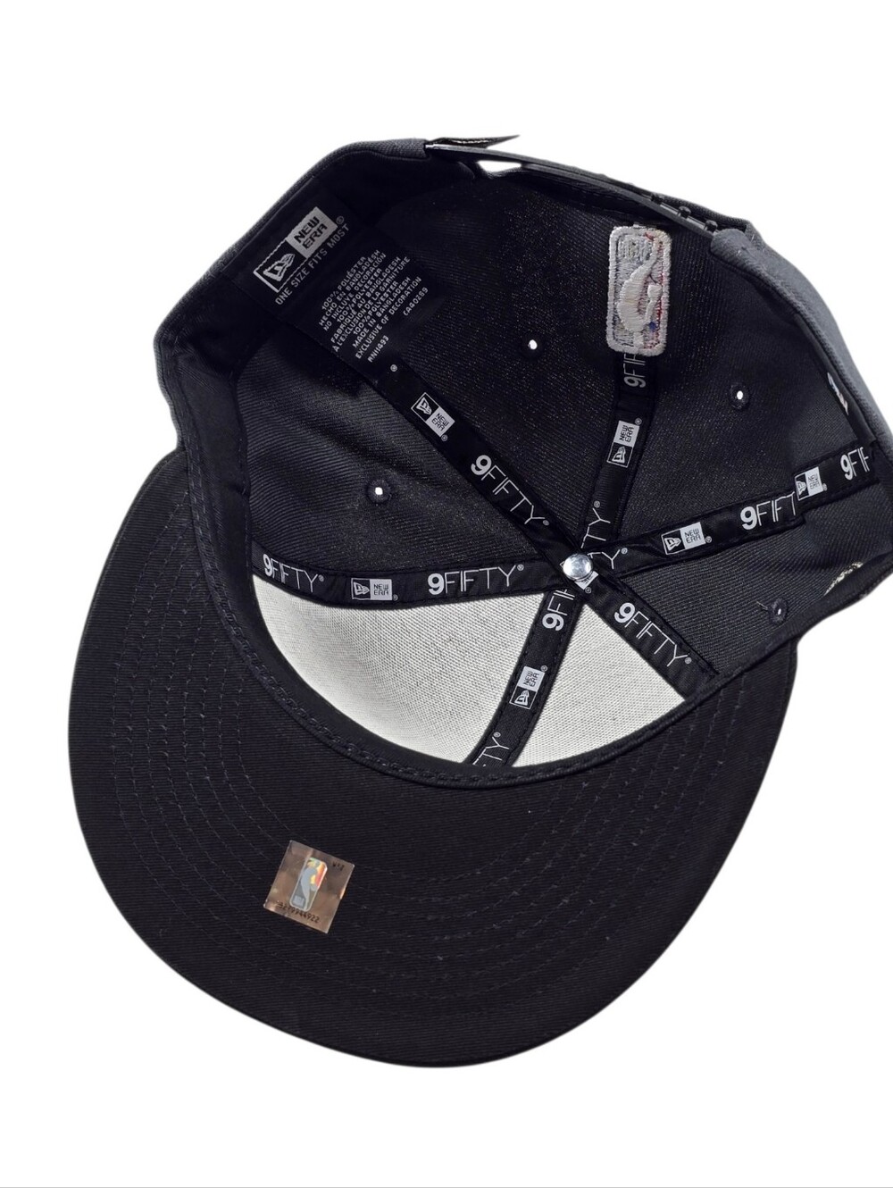 New Era Milwaukee Bucks 2021 NBA Champions Gray Black 9FIFTY Snapback Hat OSFM‎ - Picture 6 of 7